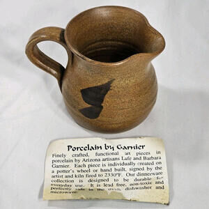 Porcelain By Garnier Small 3" Creamer Worthington Gallery Zion